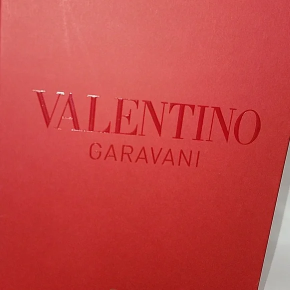 MEN Valentino Black and Brown Logo Slides SIZE 41 - Picture 10 of 10